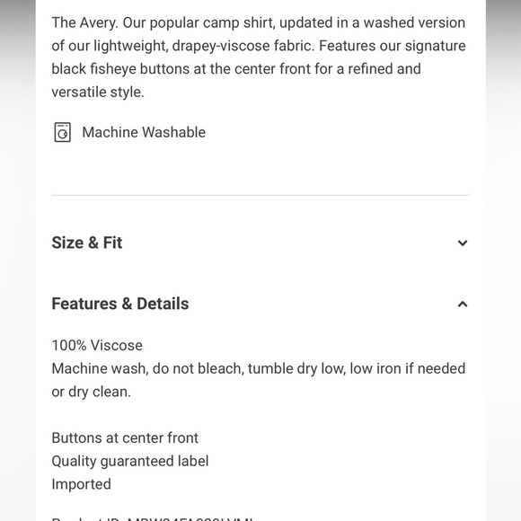 Rag & Bone Avery Print Camp Shirt Cali Skate Excellent Size XXL - Picture 5 of 9